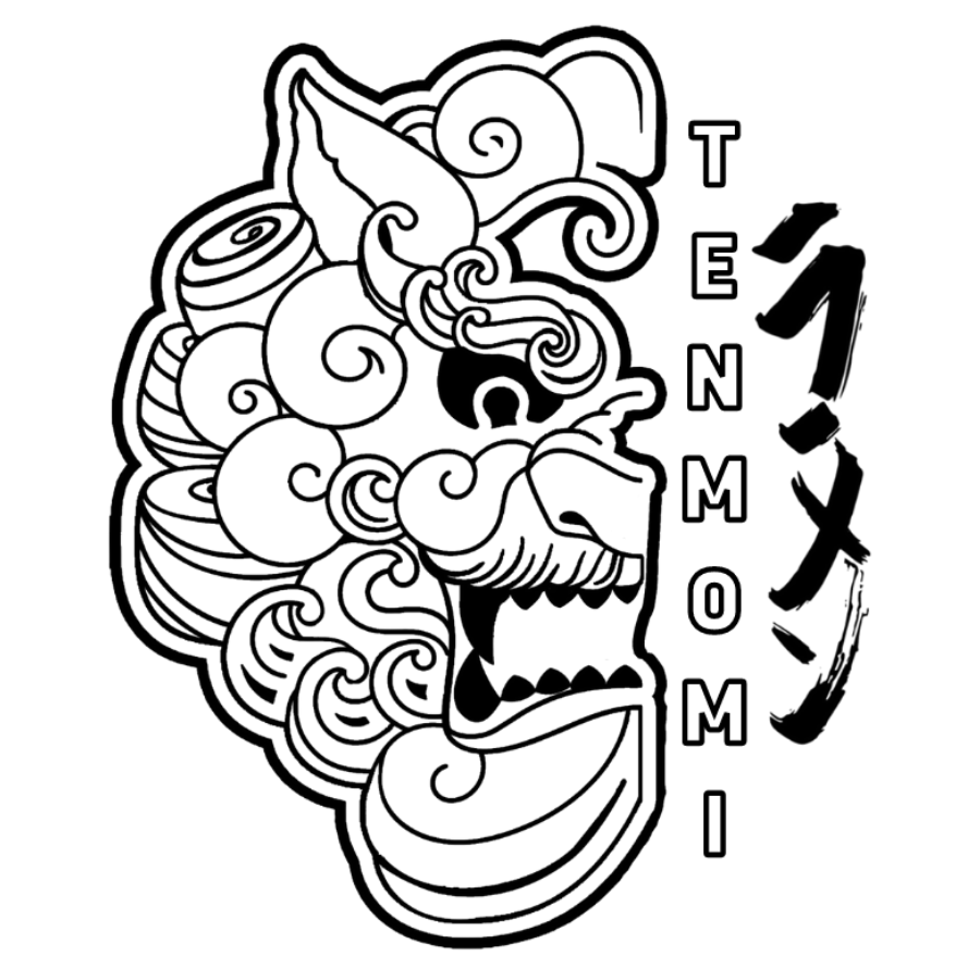 Foo Dog Logo Sticker Holographic