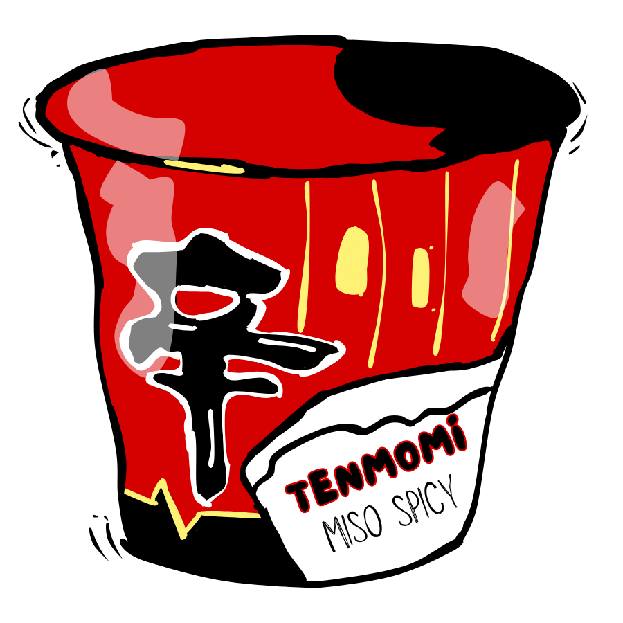 Tenmomi Miso Spicy Sticker